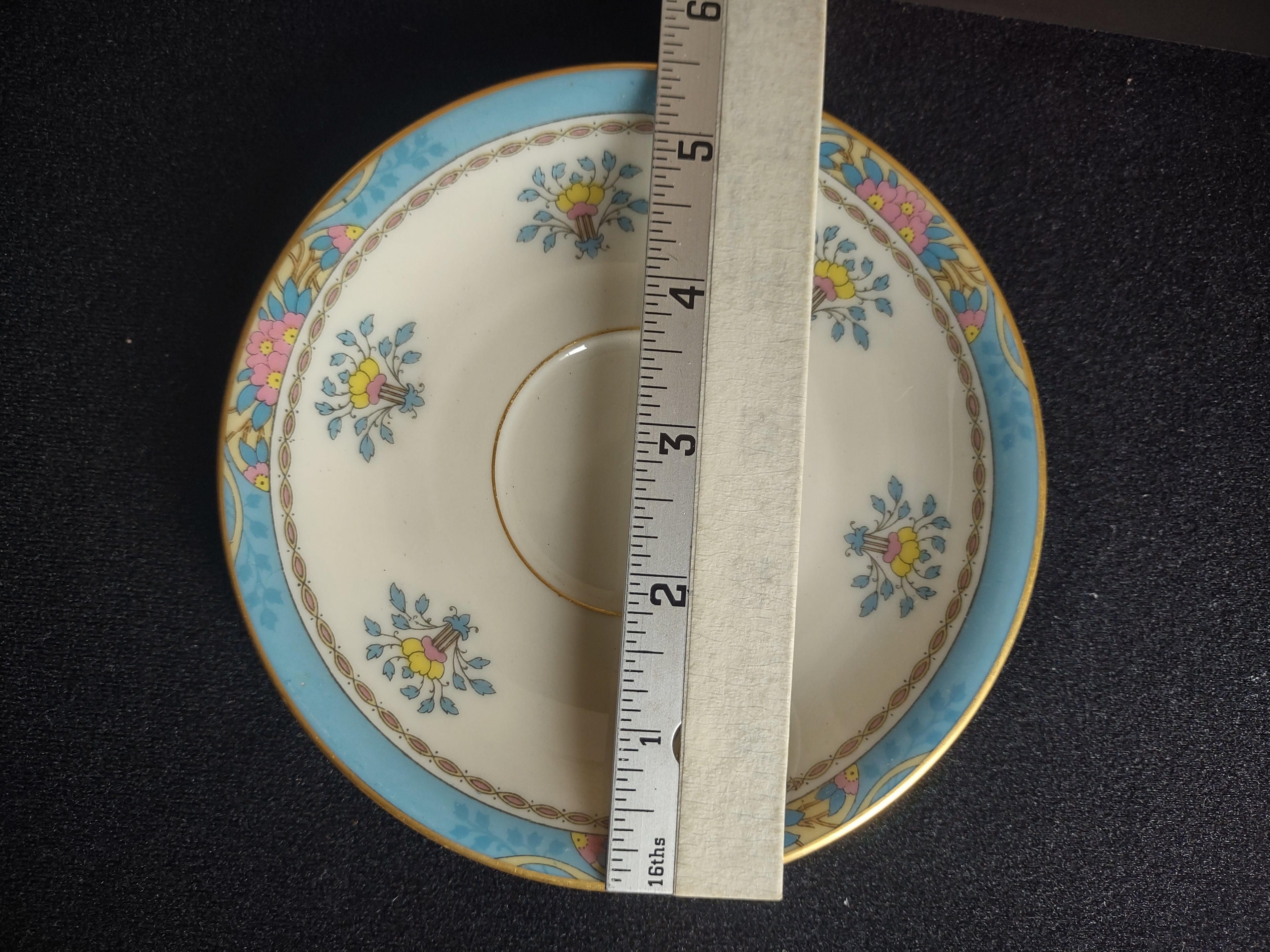 Vintage Lenox Blue Tree B-300 Saucer ONLY (lot 1864)