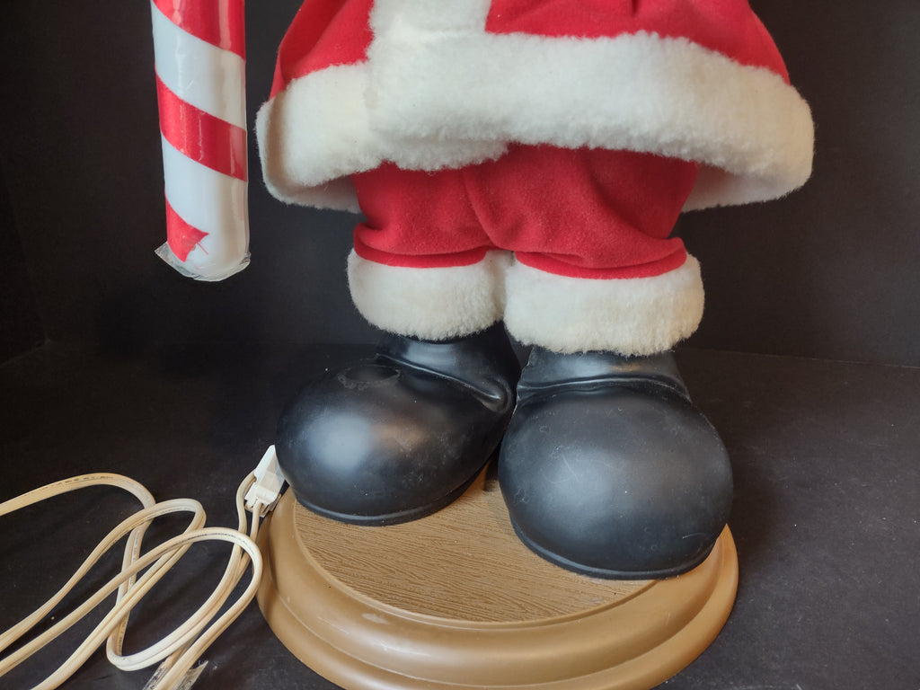Vintage Santa's Best Christmas Animated Mickey Mouse 26" Disney (lot 1380)