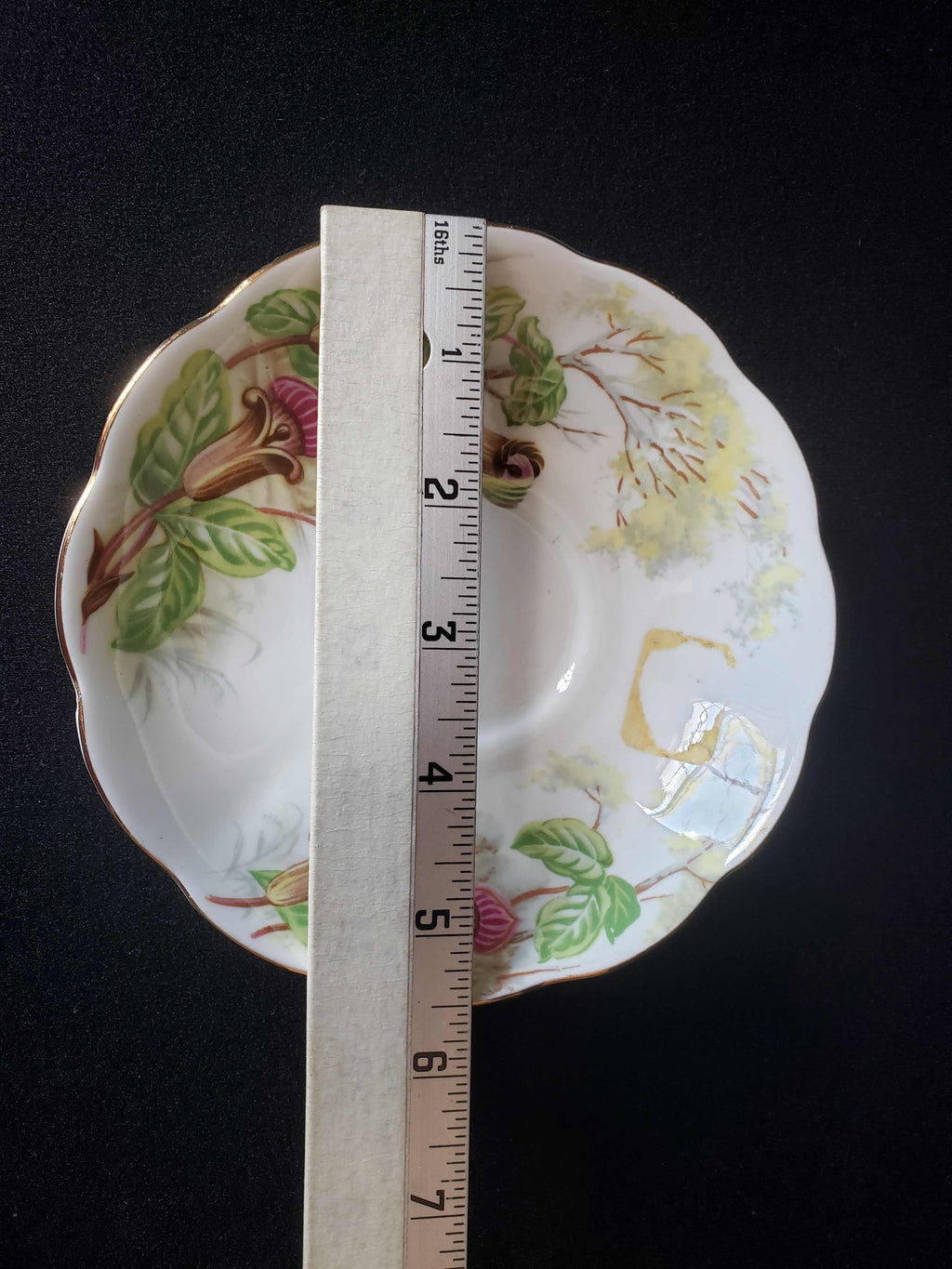 Vintage Royal Albert Bone Jack-in-a-Pulpit Saucer ONLY (lot 2011)
