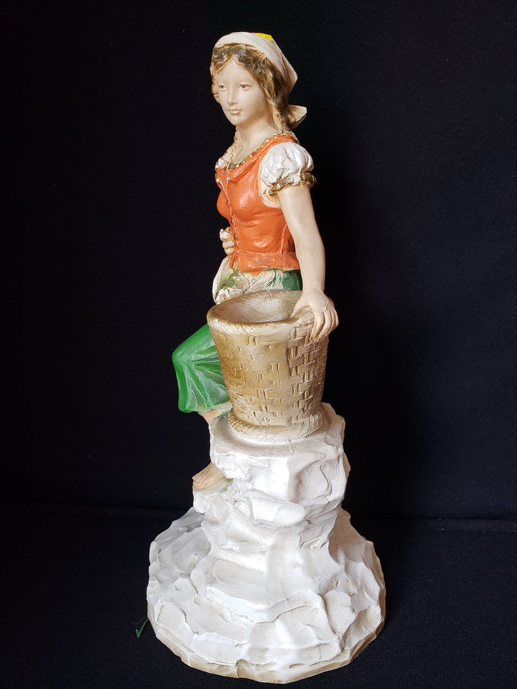 Universal Statuary Village Girl 14" (lot 2139)