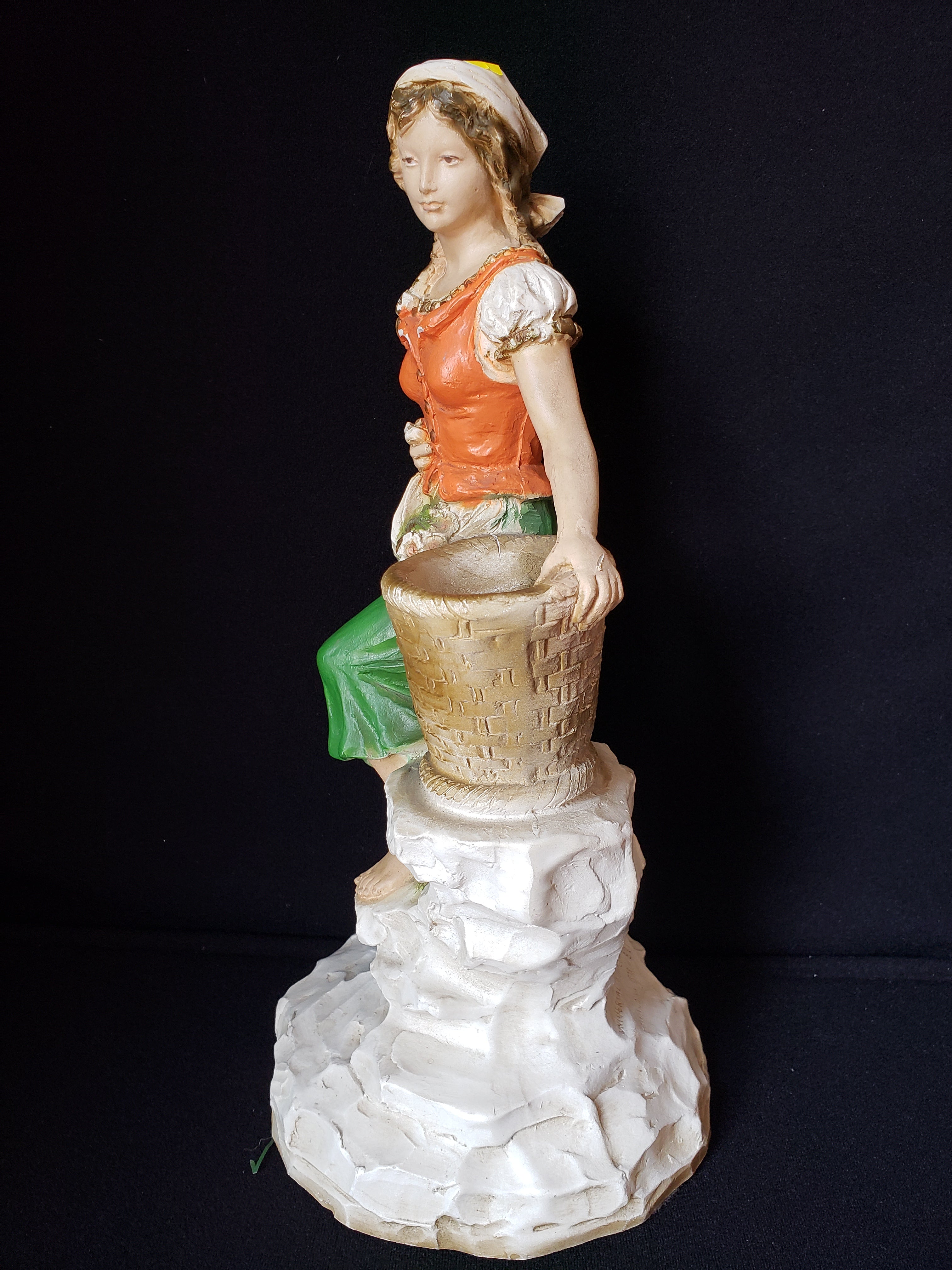Universal Statuary Village Girl 14" (lot 2139)