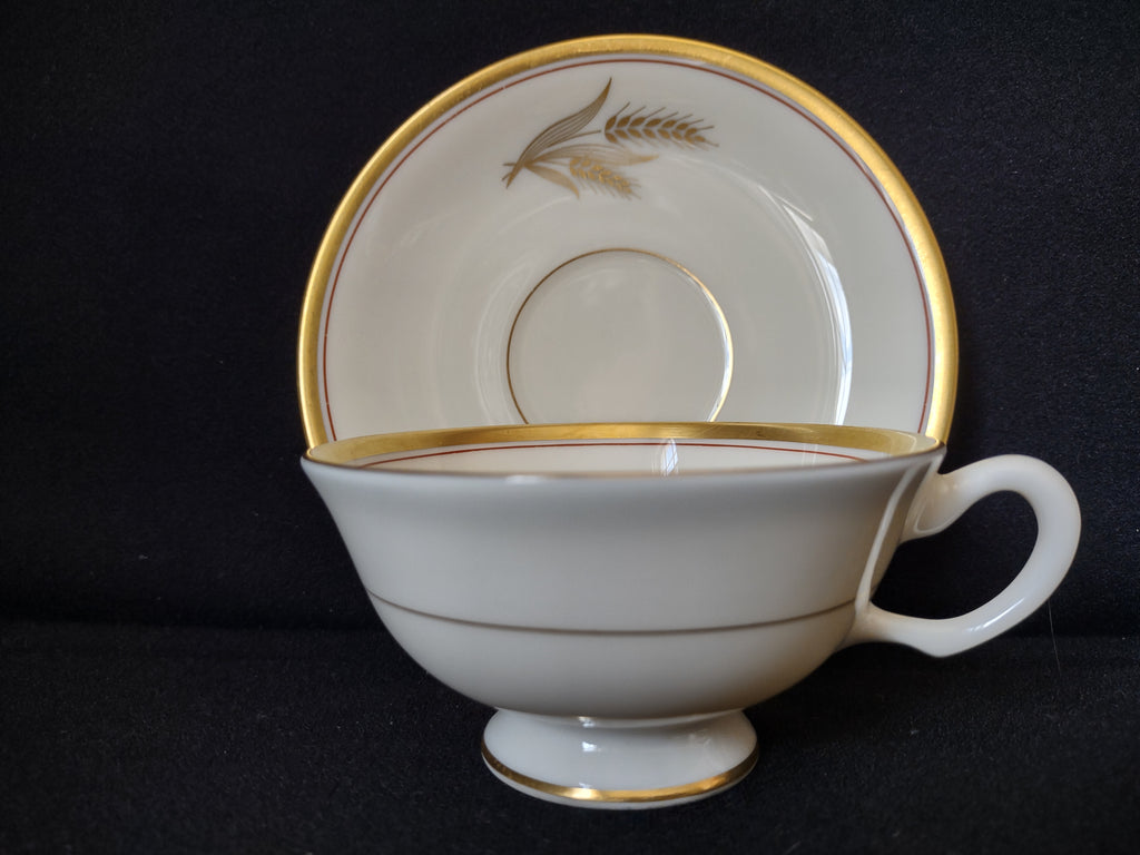 Vintage Lenox Westfield R-440 Tea Cup with Saucer (lot 1890)