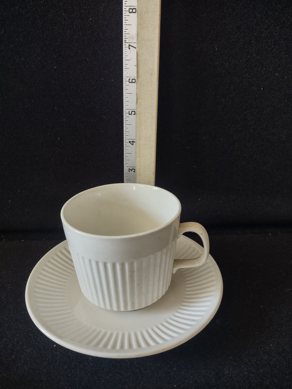 Vintage Johnson Brothers Teacup Saucer Ironstone Athena Set Of 3 (Lot 5653)