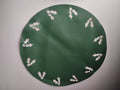 Christmas Extra Large Holly Table Mat Green Vinyl 19" (lot 3360)