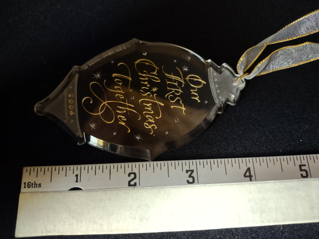 Hallmark Christmas Keepsake Ornament Our First Christmas Together 2004 (lot 1600