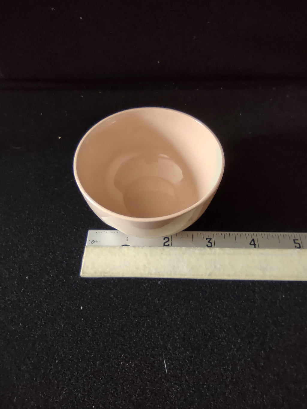 Vintage Poole Pottery Streamline Sugar Bowl Peach Bloom (Lot 5639)