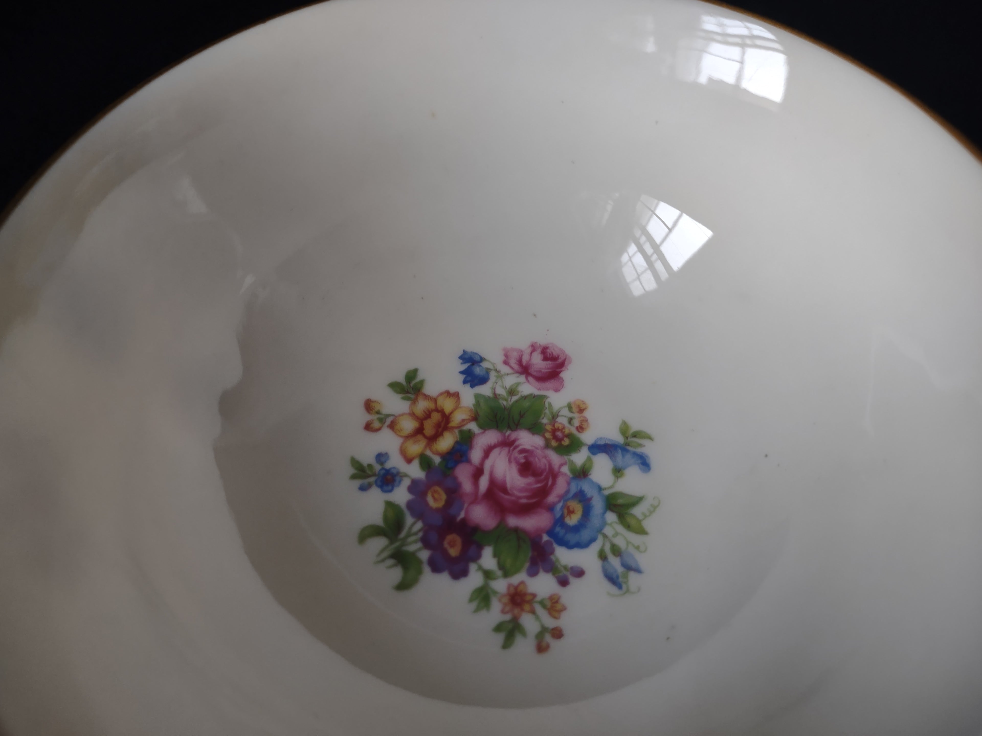 Vintage Lenox Rose Boullion Two-Handle Cup ONLY (lot 1826)