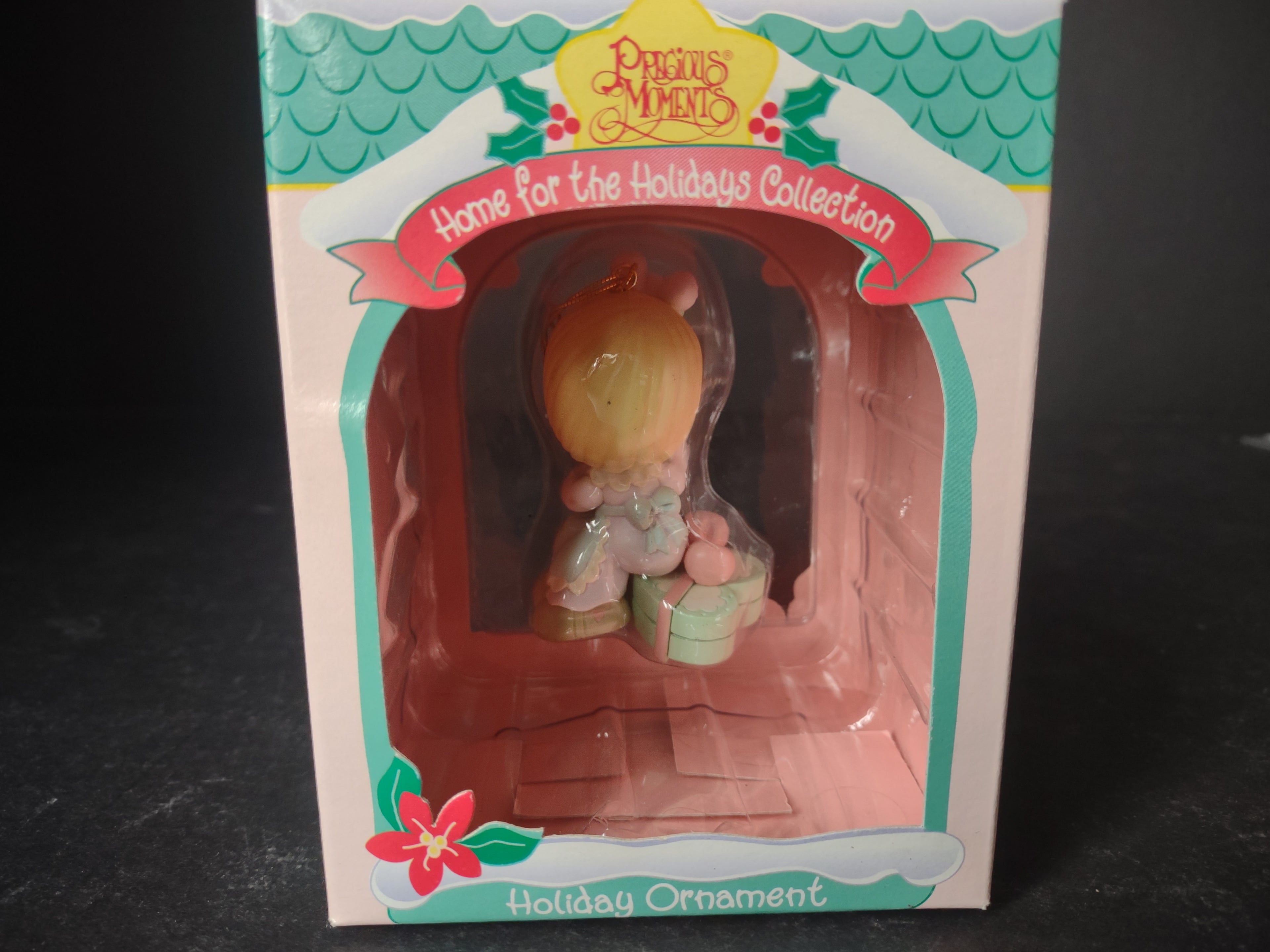 Precious Moments Home for Holidays Christmas Ornament (lot 2486c)