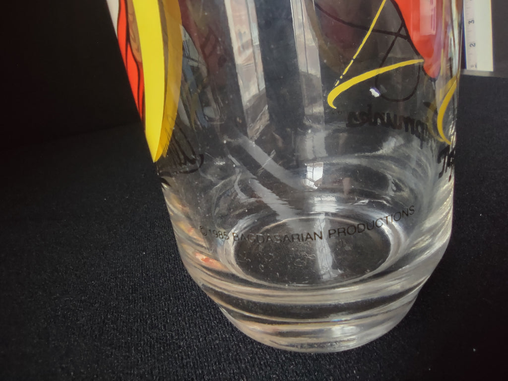 1985 Alvin and the Chipmunks "Alvin" Vintage Drinking Glass (lot1536)