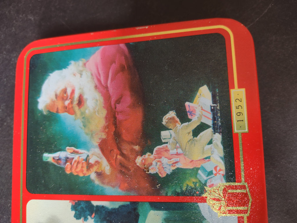 Vintage Coca-Cola Nostalgia Playing Cards 1964 1952 Collectible Tin (lot 3120c)
