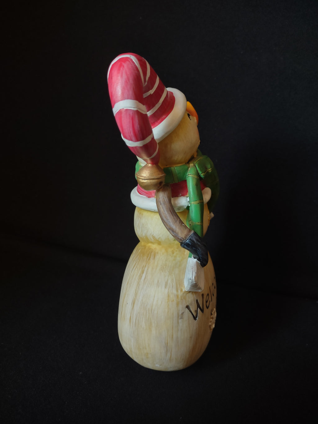 Christmas Snowman Welcome Snow Decor (lot 1578)