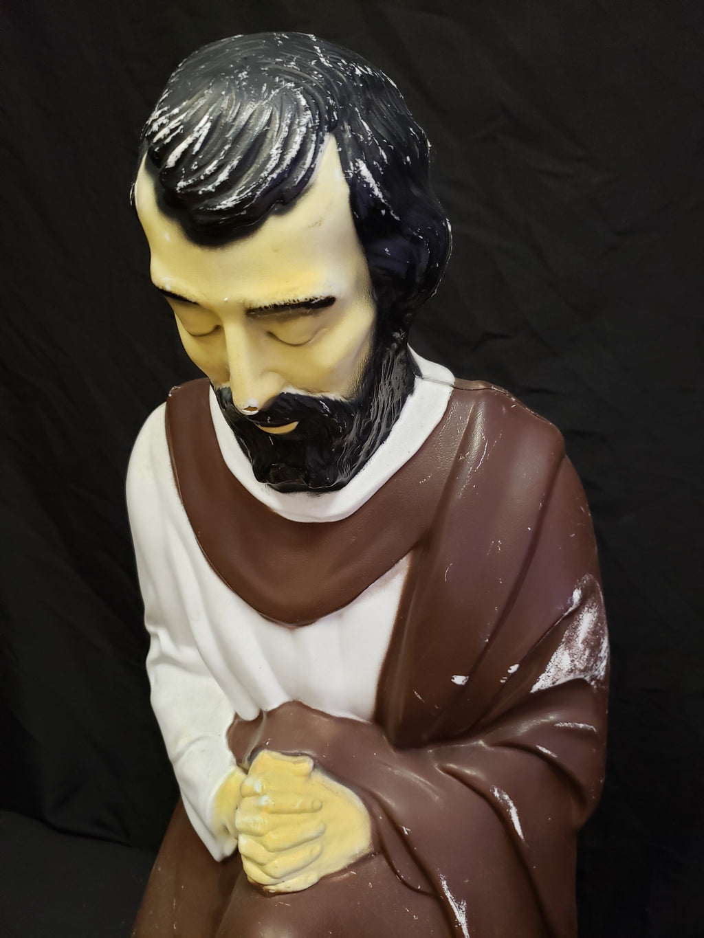 Vintage Christmas Outdoor Brown Joseph Blow Mold 27" (lot 2258)