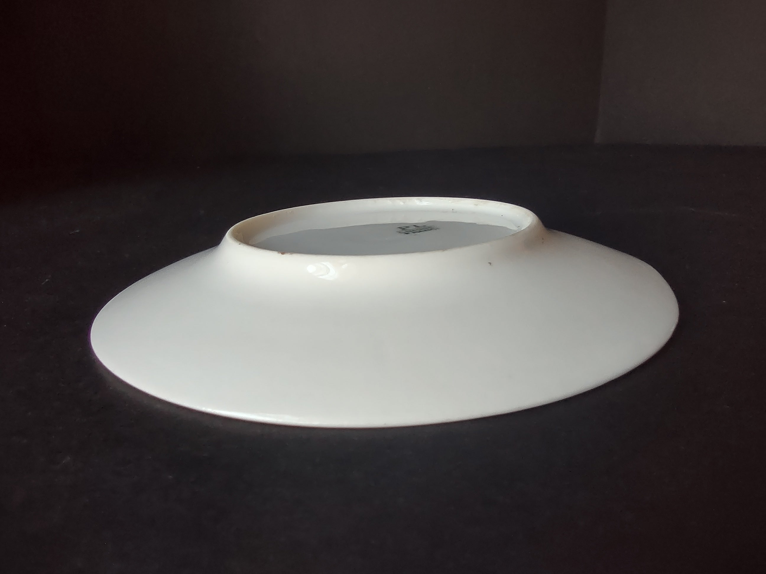 PL French Chic Limoges Small Plate Plain White (lot 1049)
