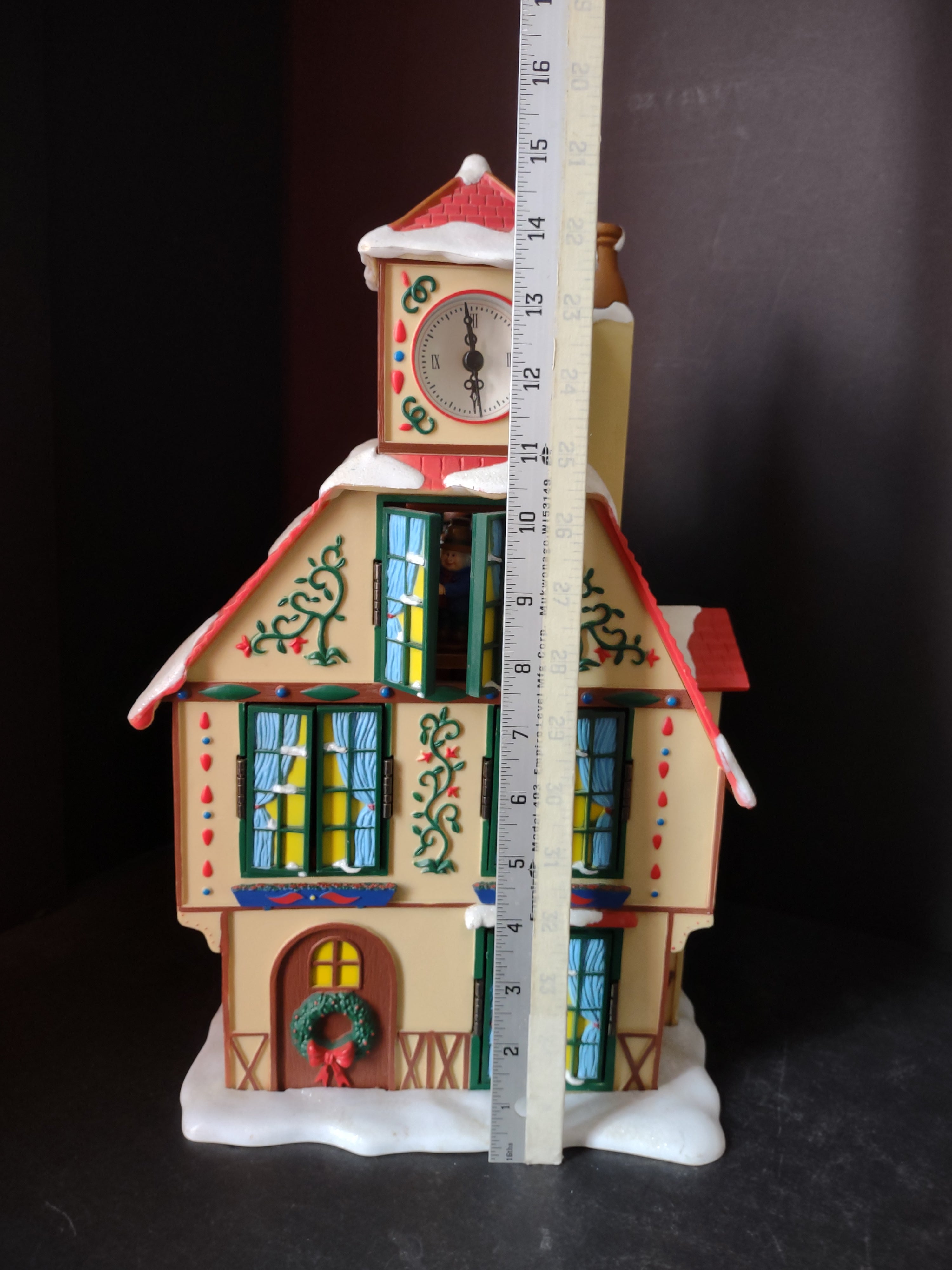 Vintage Mr. Christmas Bavarian House for PARTS ONLY (lot 3464)
