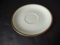 Haviland Limoges France Black & Gold Trim White 5-1/2" Saucer (lot 678)