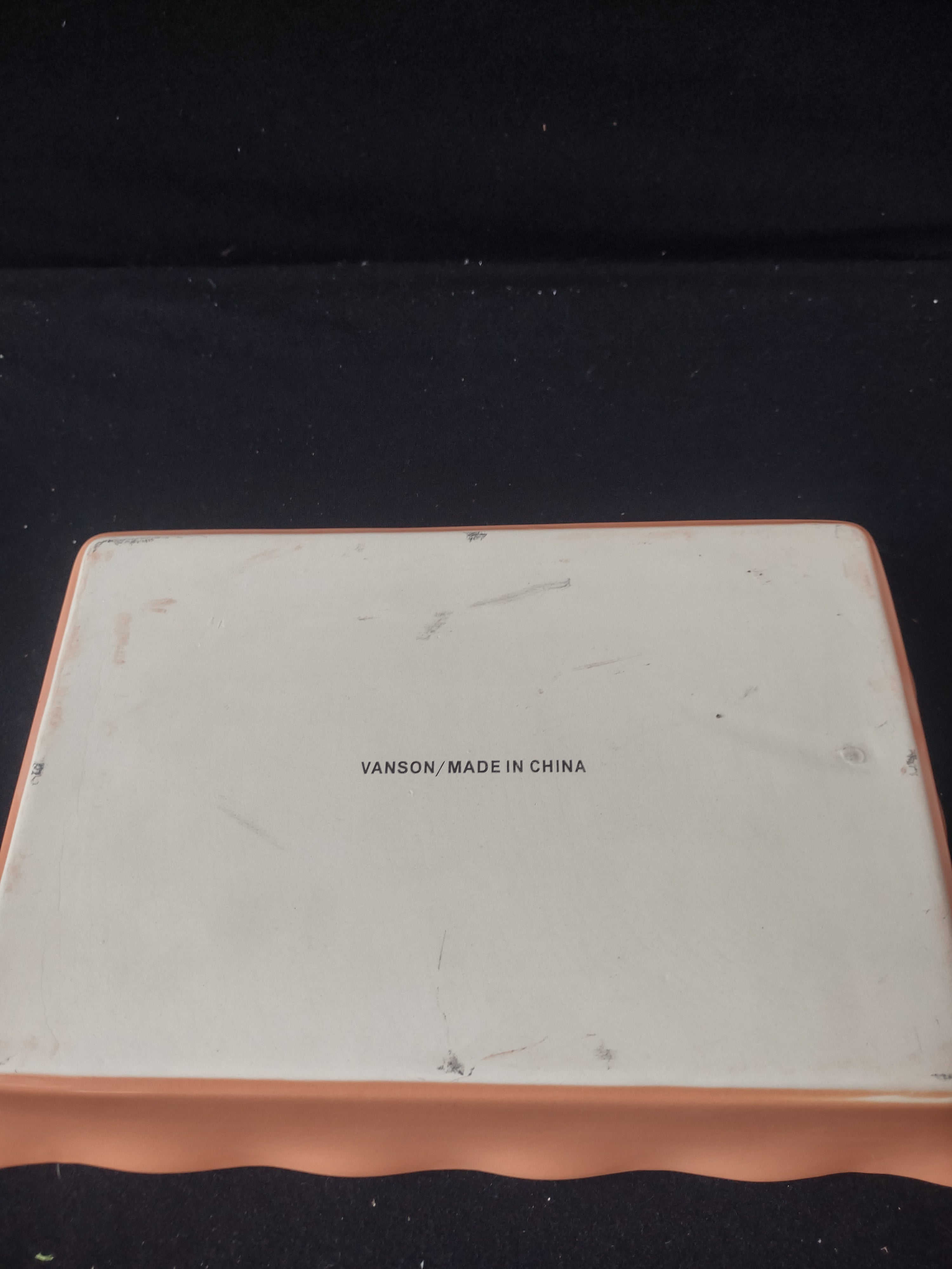 Thanksgiving Fall Vanson Halloween Serving Platter Tray Pumpkin (Lot 3489t)