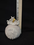 Vintage Christmas 2003 Collectible Lladro Turtle Doves Candle Ornament (Lot 4097