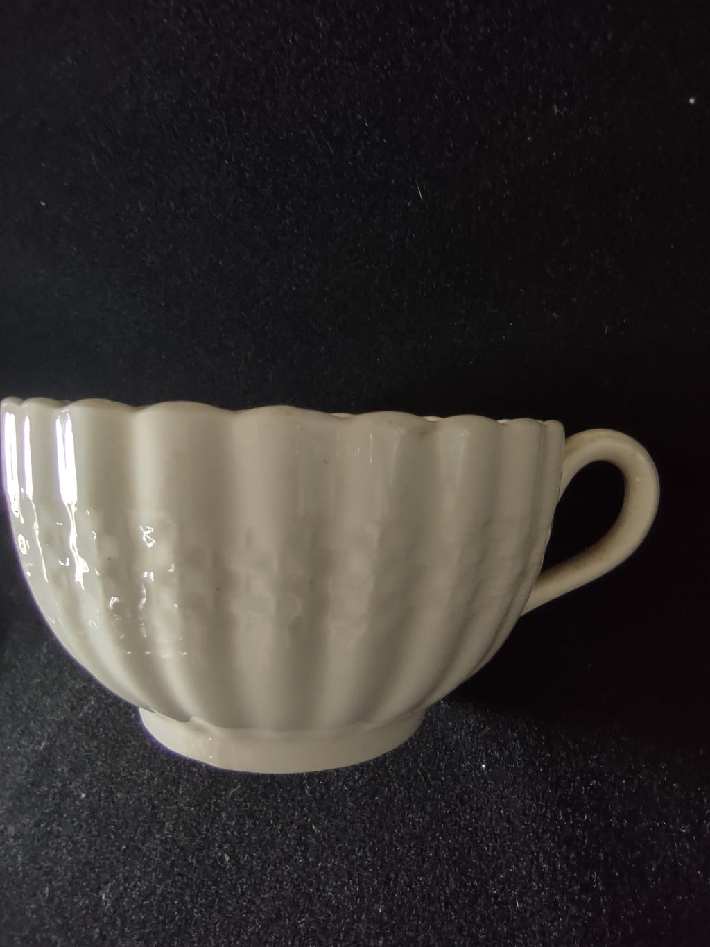 Vintage Copeland Spode Footed Teacup Saucer Chelsea Wicker Earthenware (Lot 5803