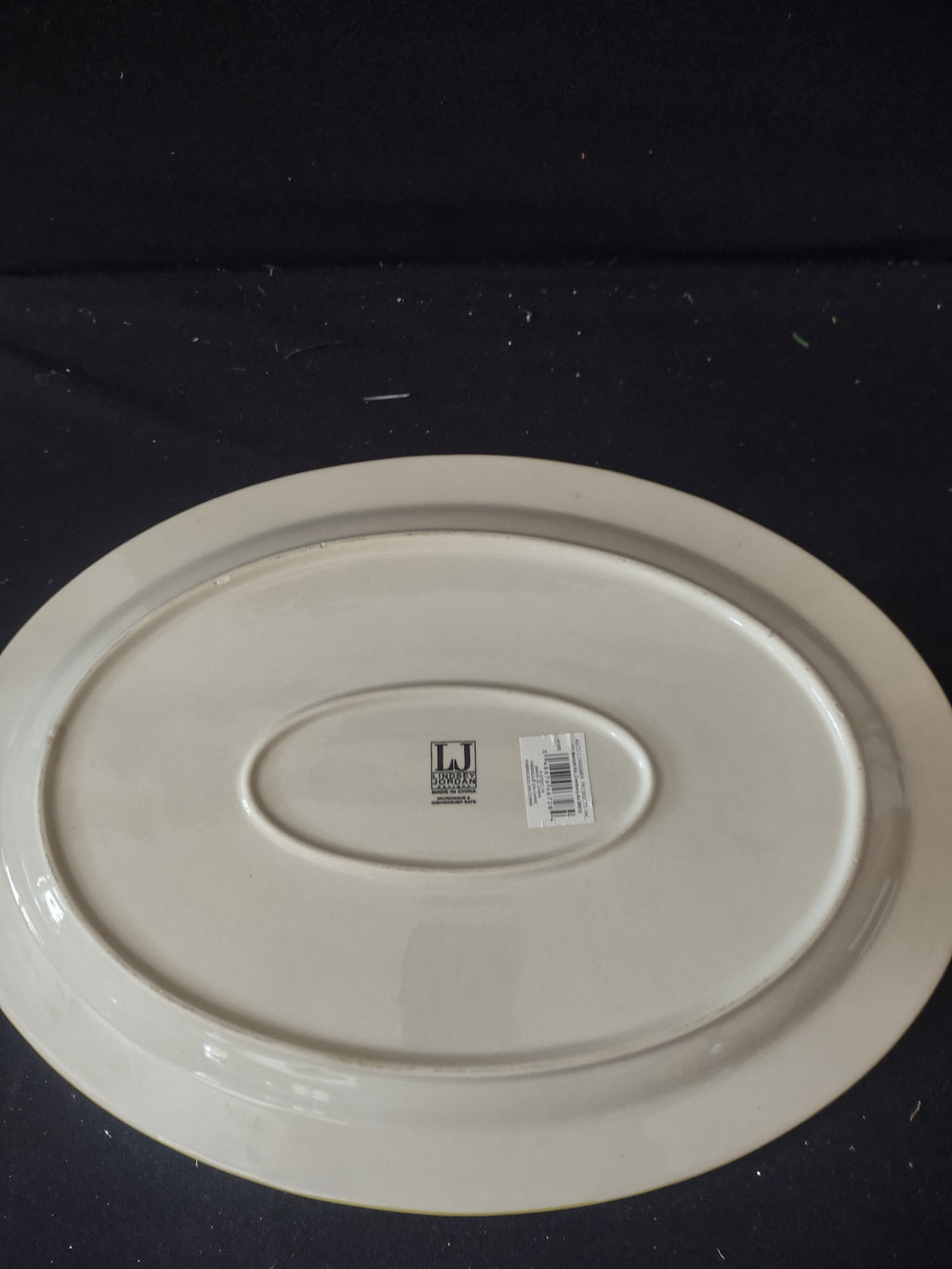 Thanksgiving/Autumn Leaf Lindsey Jordan Harvest Serving Platter (Lot 3485t)