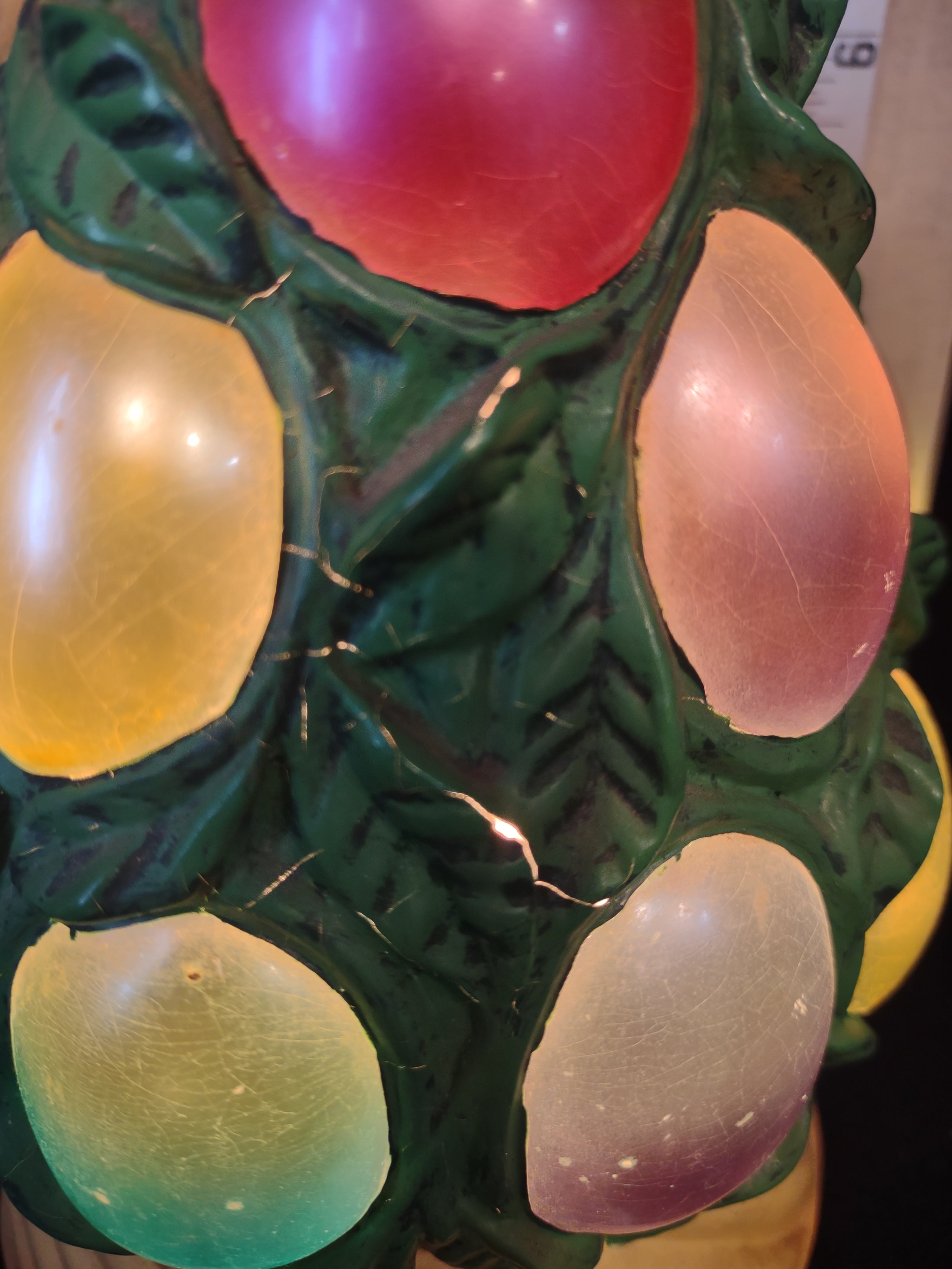 Vintage Easter Egg Tree Lamp (lot 2505j)