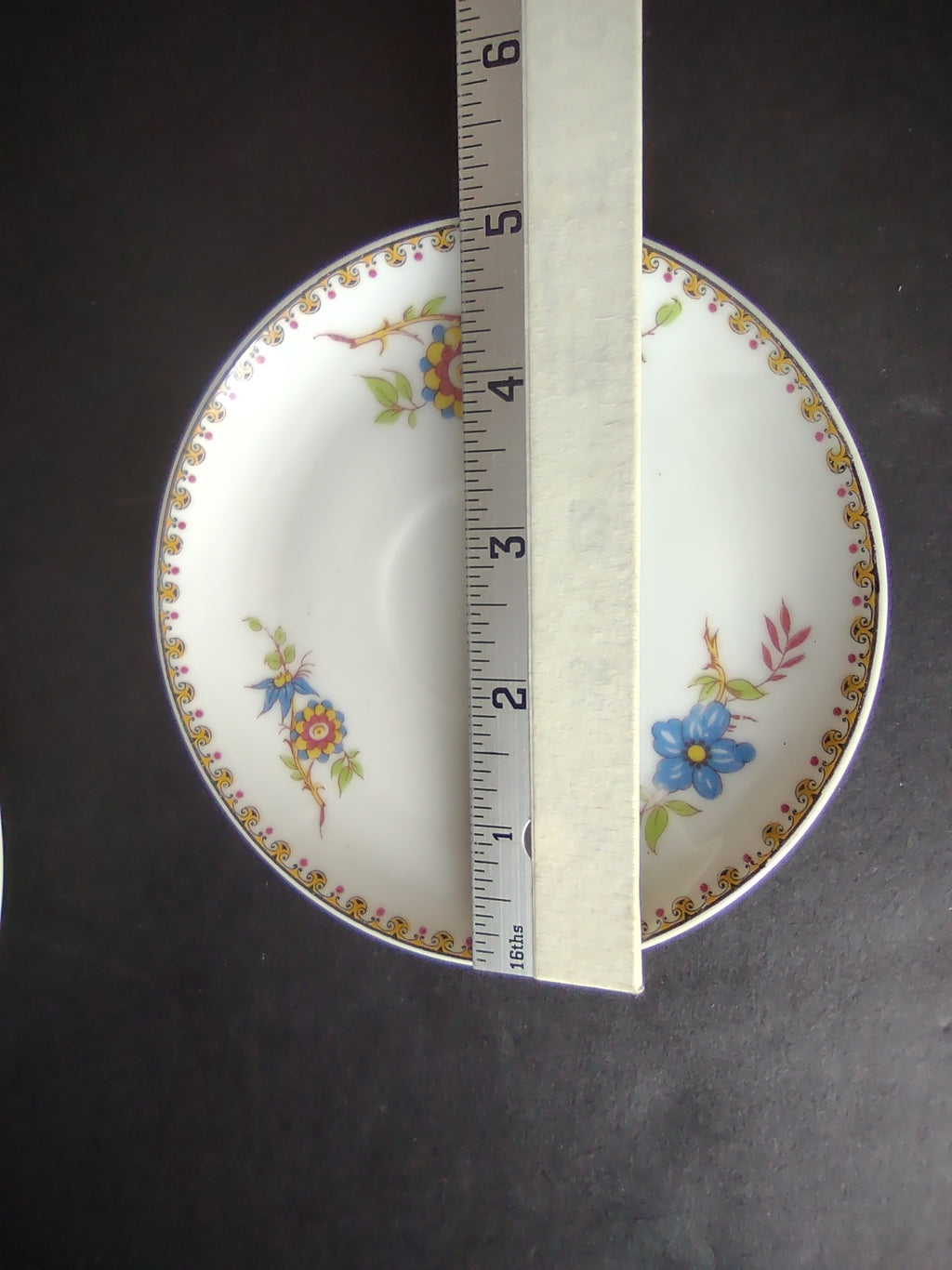 B. Altman Limoges Old Abbey Rouen Spray Pheasant Bouillon Cup & Bread (lot 813)