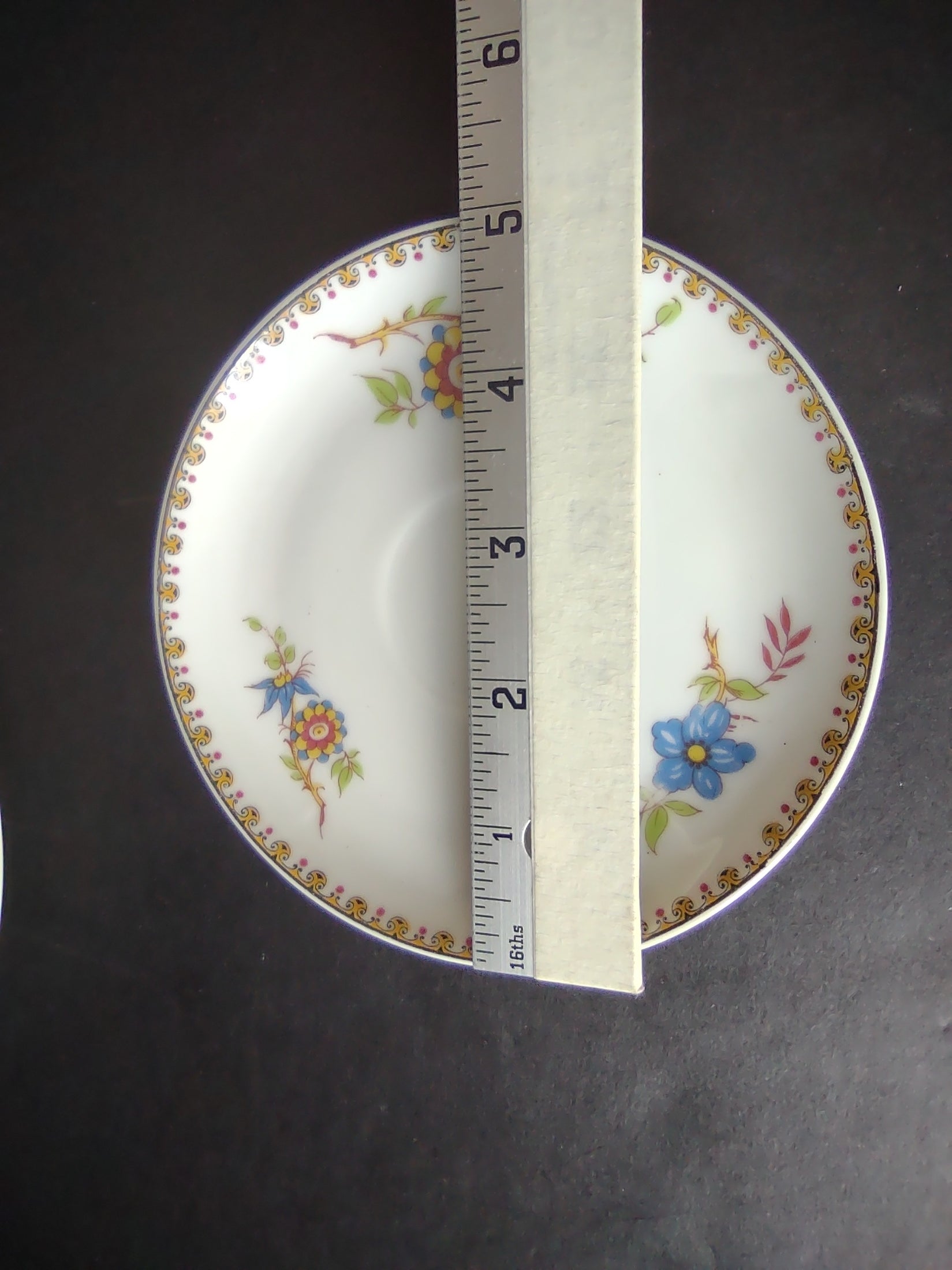 B. Altman Limoges Old Abbey Rouen Spray Pheasant Bouillon Cup & Bread (lot 813)