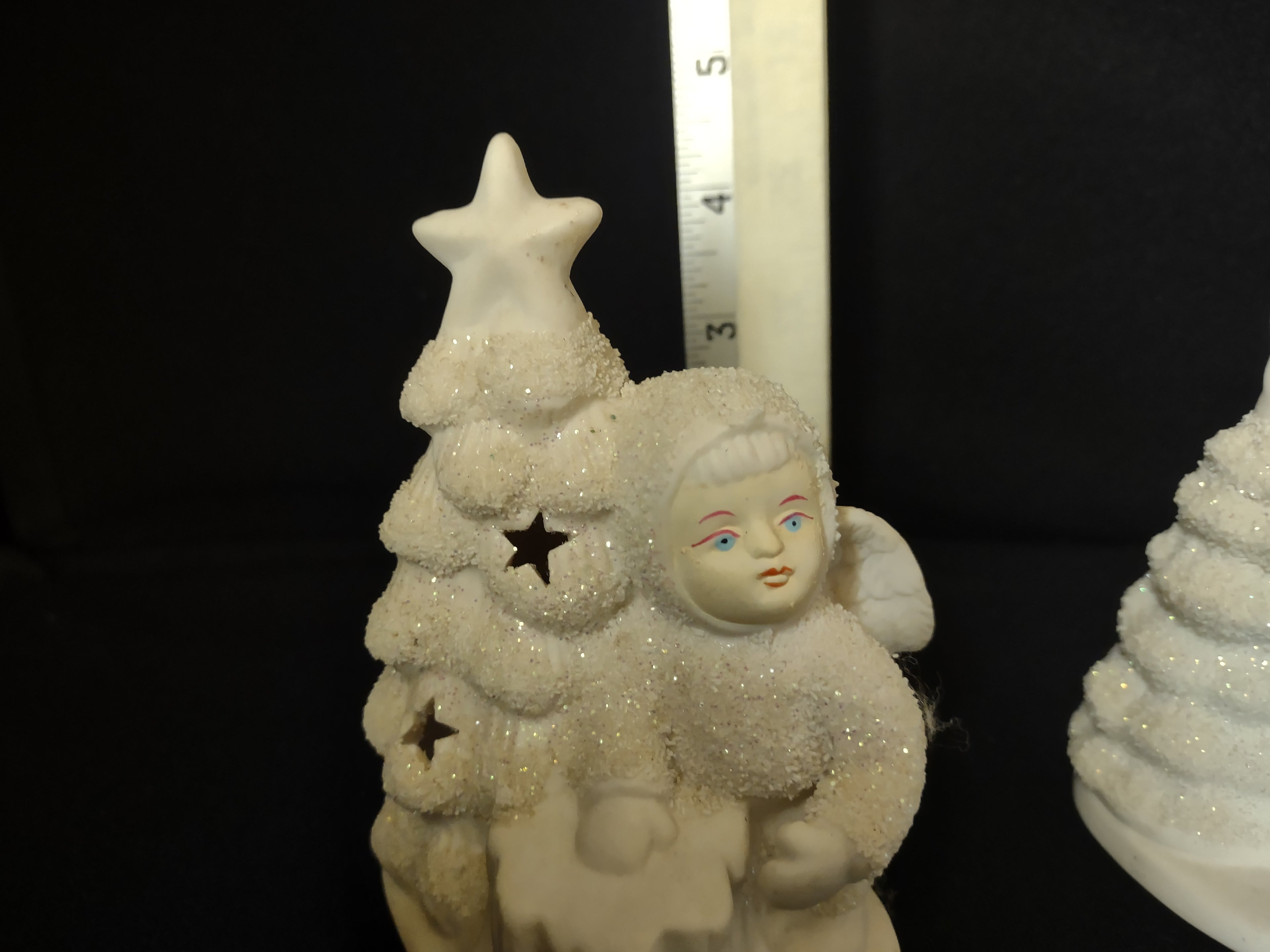 Lot of 3 Snowbabies Candle Holder (lot 1580)