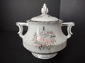 Haviland France Limoges Sugar Dish Floradora Platinum Trim (lot 977)