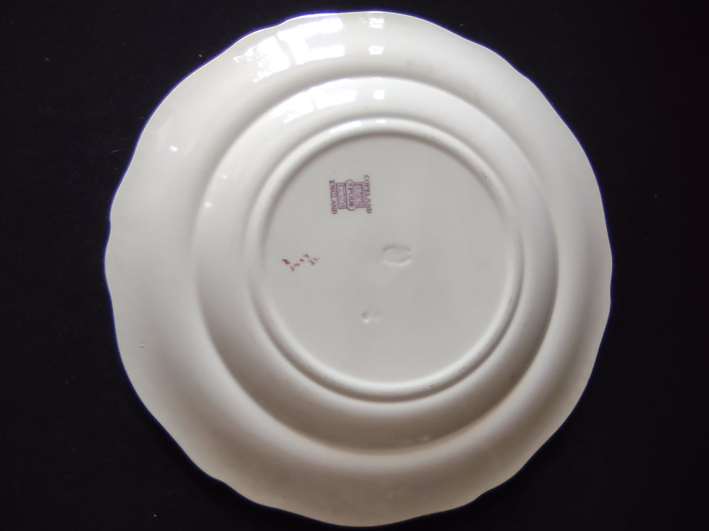 Vintage Copeland Spode Campagna Plate Castle Gadroon Edge (Lot 5740)