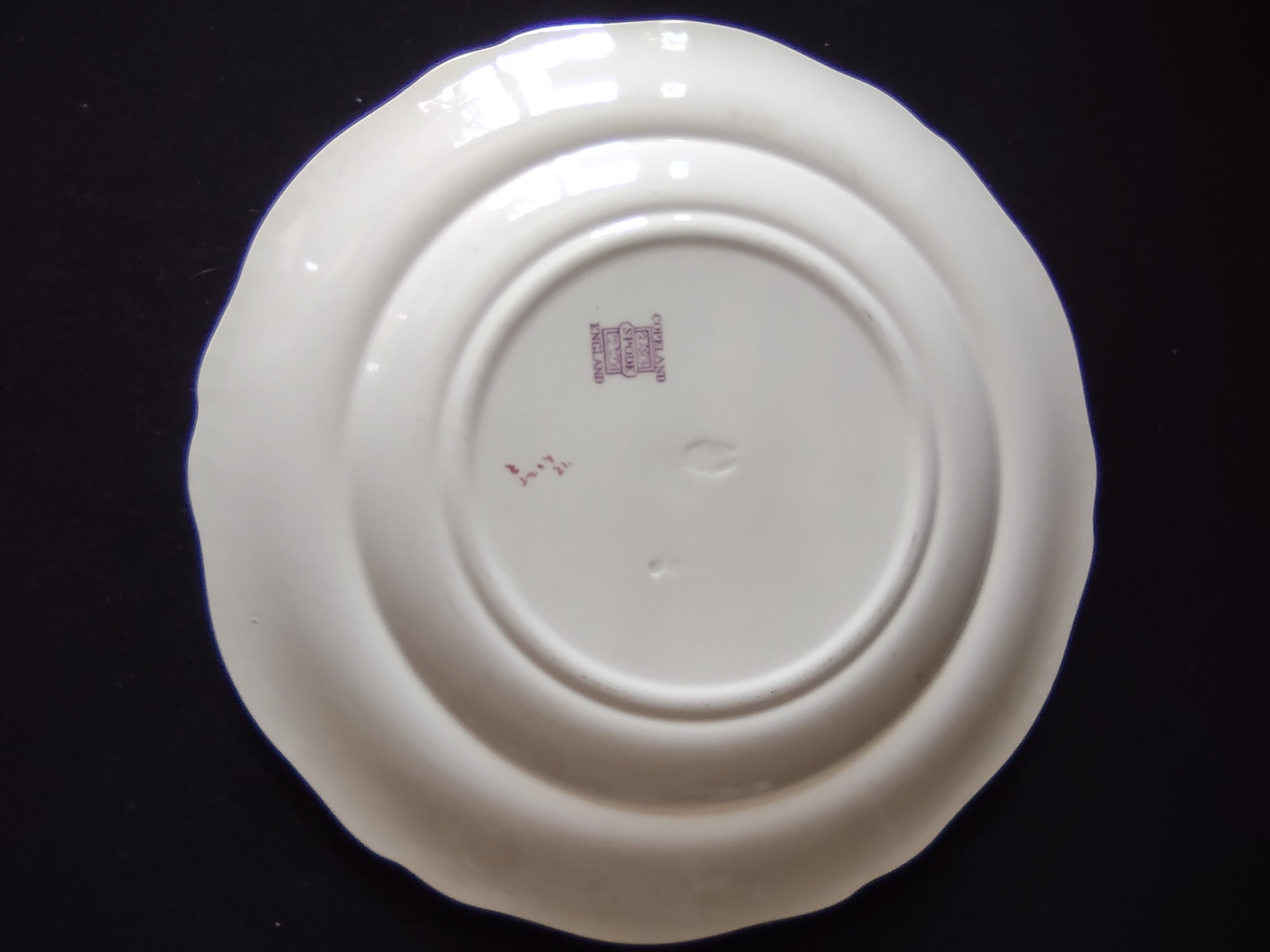 Vintage Copeland Spode Campagna Plate Castle Gadroon Edge (Lot 5740)
