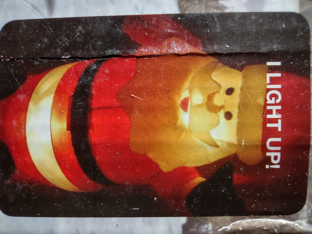 Vintage Christmas 4 Ft Inflatable Sitting Santa Illuminated (lot 3396)