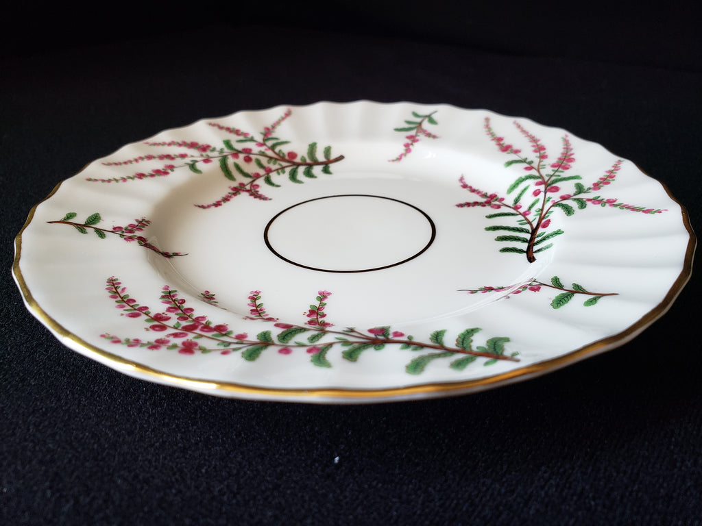 Vintage Royal Worcester Dunrobin Saucer ONLY 6-1/4"(lot 2127)