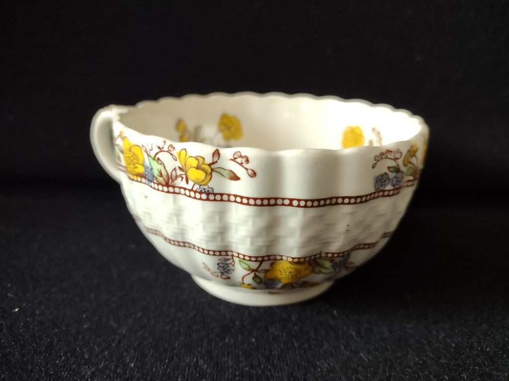 Vintage Spode Buttercup Teacup ONLY English Countryside Ironstone (lot 5748)