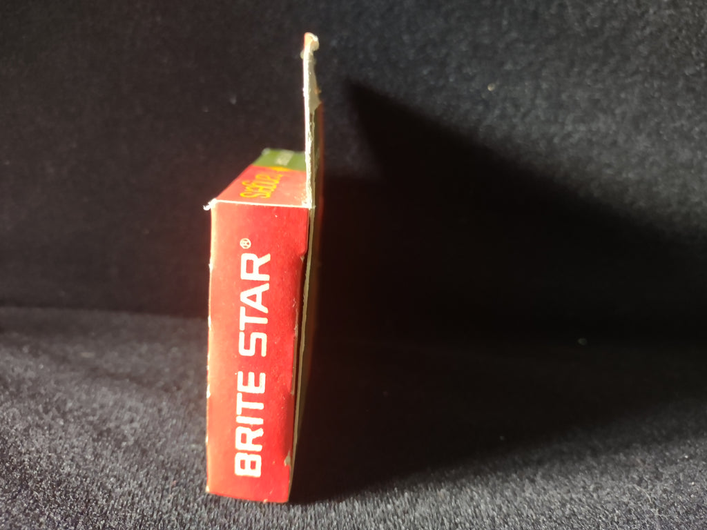Vintage CHRISTMAS TREE Ornament 75 HOOK Hanger Box & Hooks BRITE STAR USA (3318)