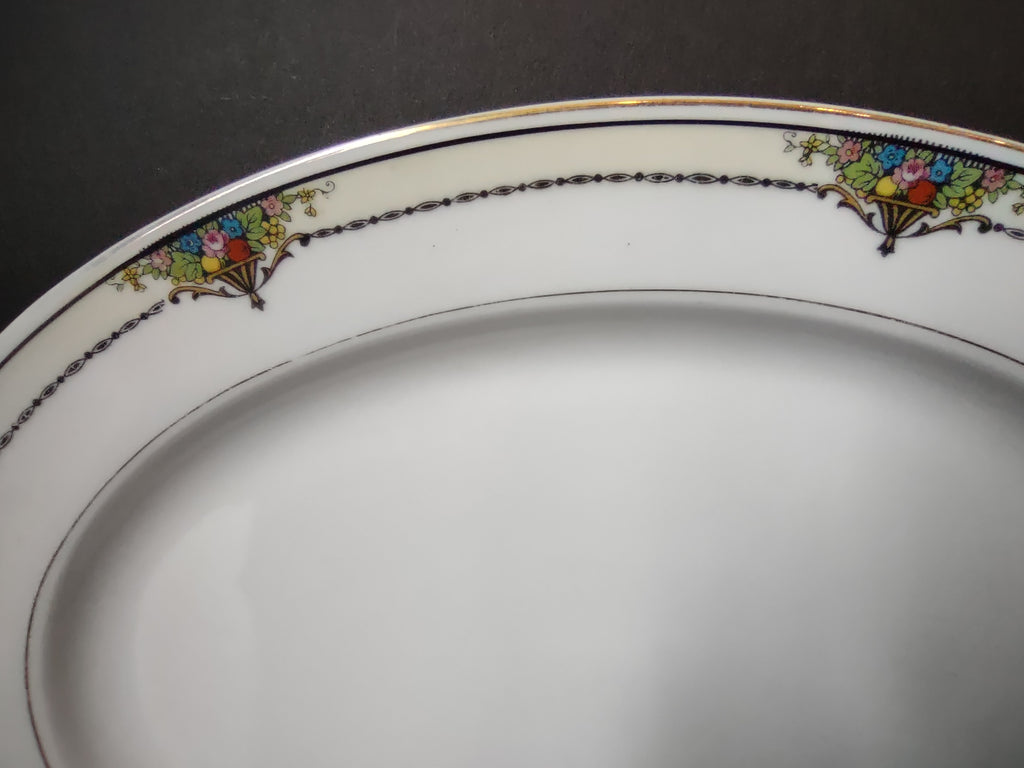 Vintage Noritake Gotham Serving Platter 11-1/2" x 8-1/2" (lot 2616)