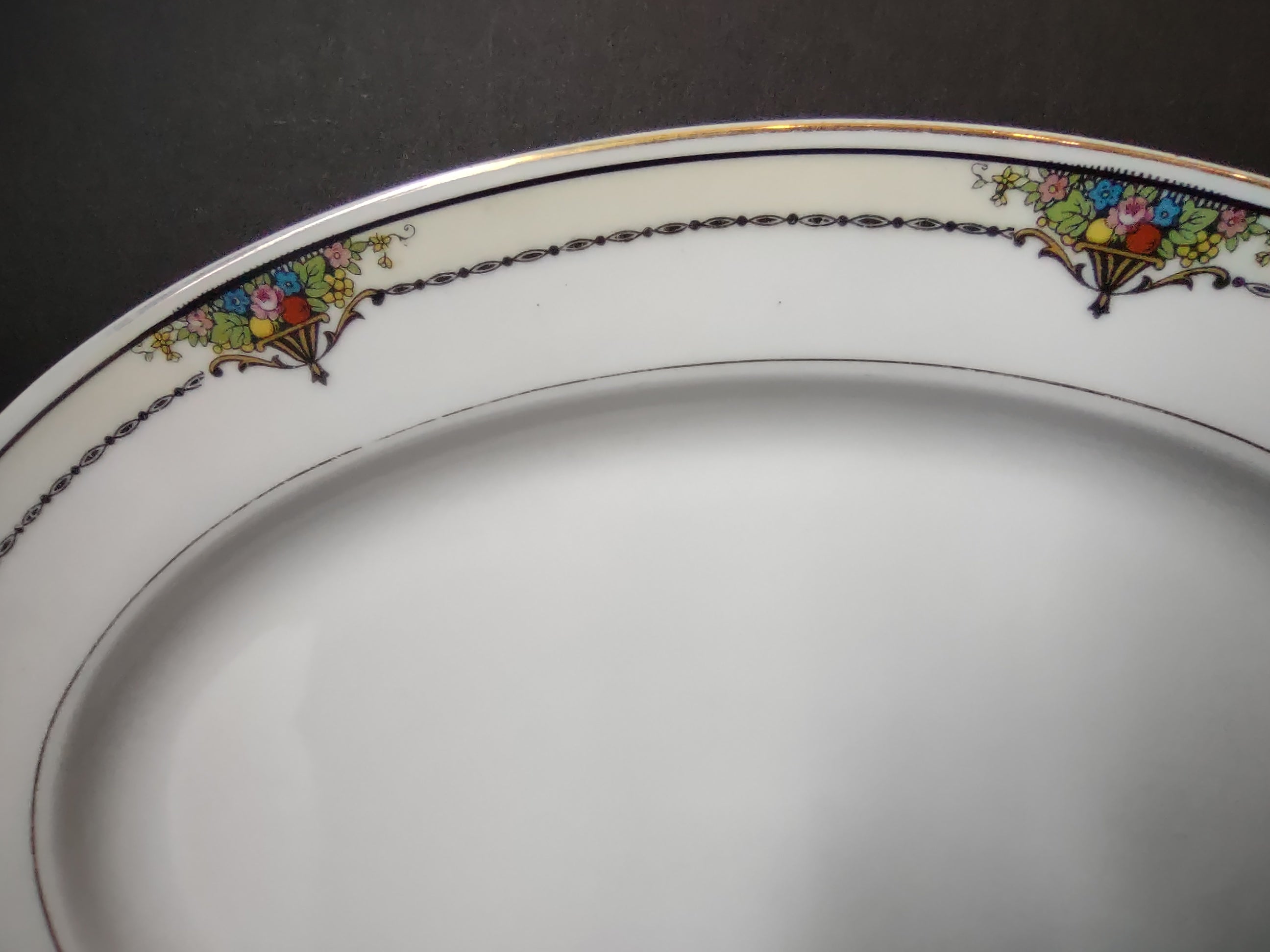 Vintage Noritake Gotham Serving Platter 11-1/2" x 8-1/2" (lot 2616)