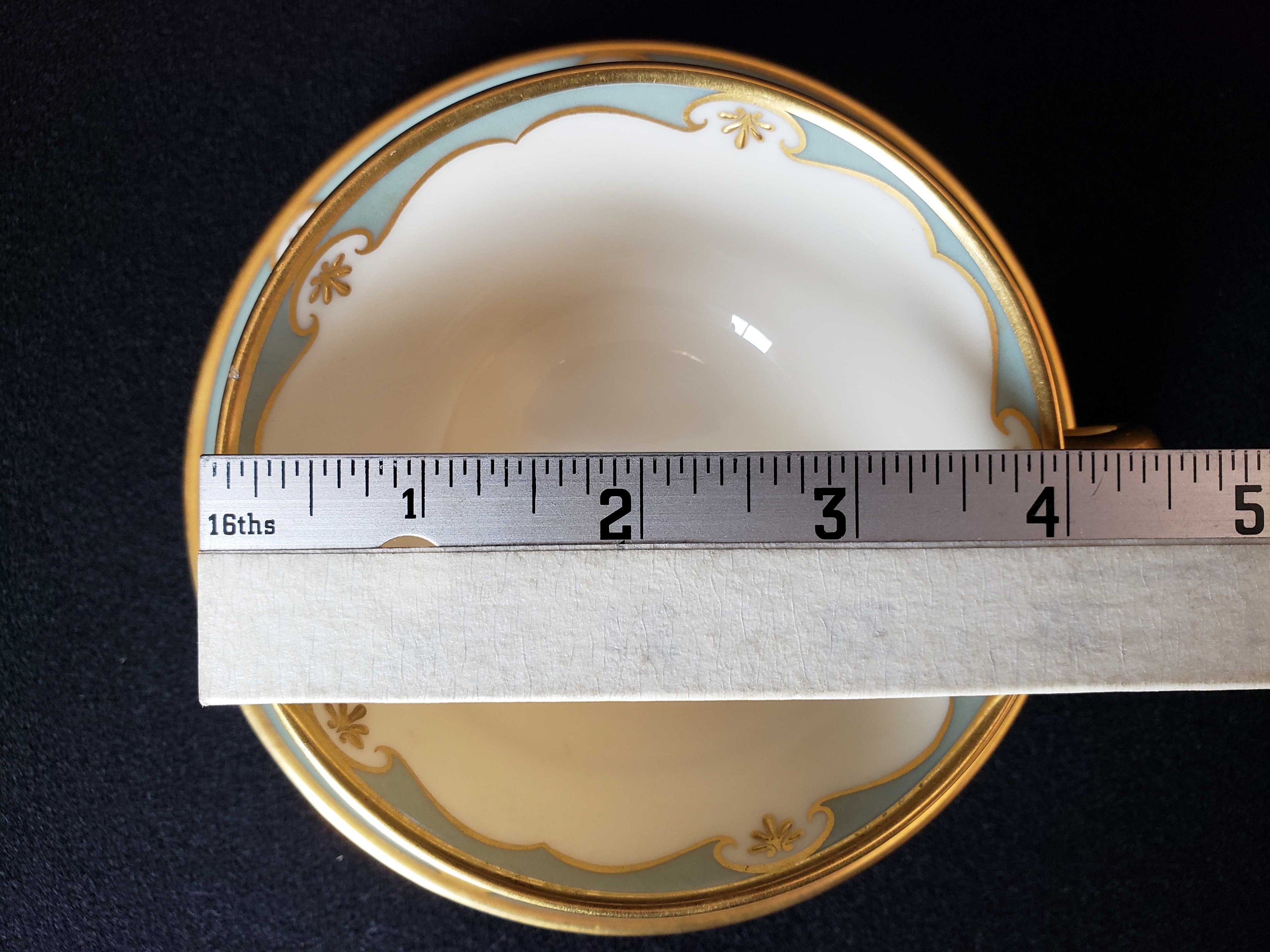 Vintage Lenox Meredith F-505 Tea Cup with Saucer (lot 1927)
