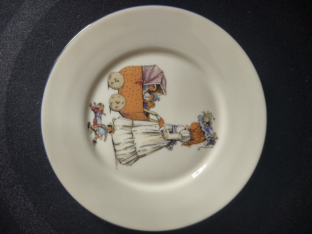 Vintage Lenox Special Dessert or Salad Plate Little Girl (lot 1858)