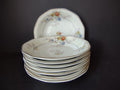 Haviland Limoges White Jewel 8 x Cream Soup Bowl Floral (lot 799')