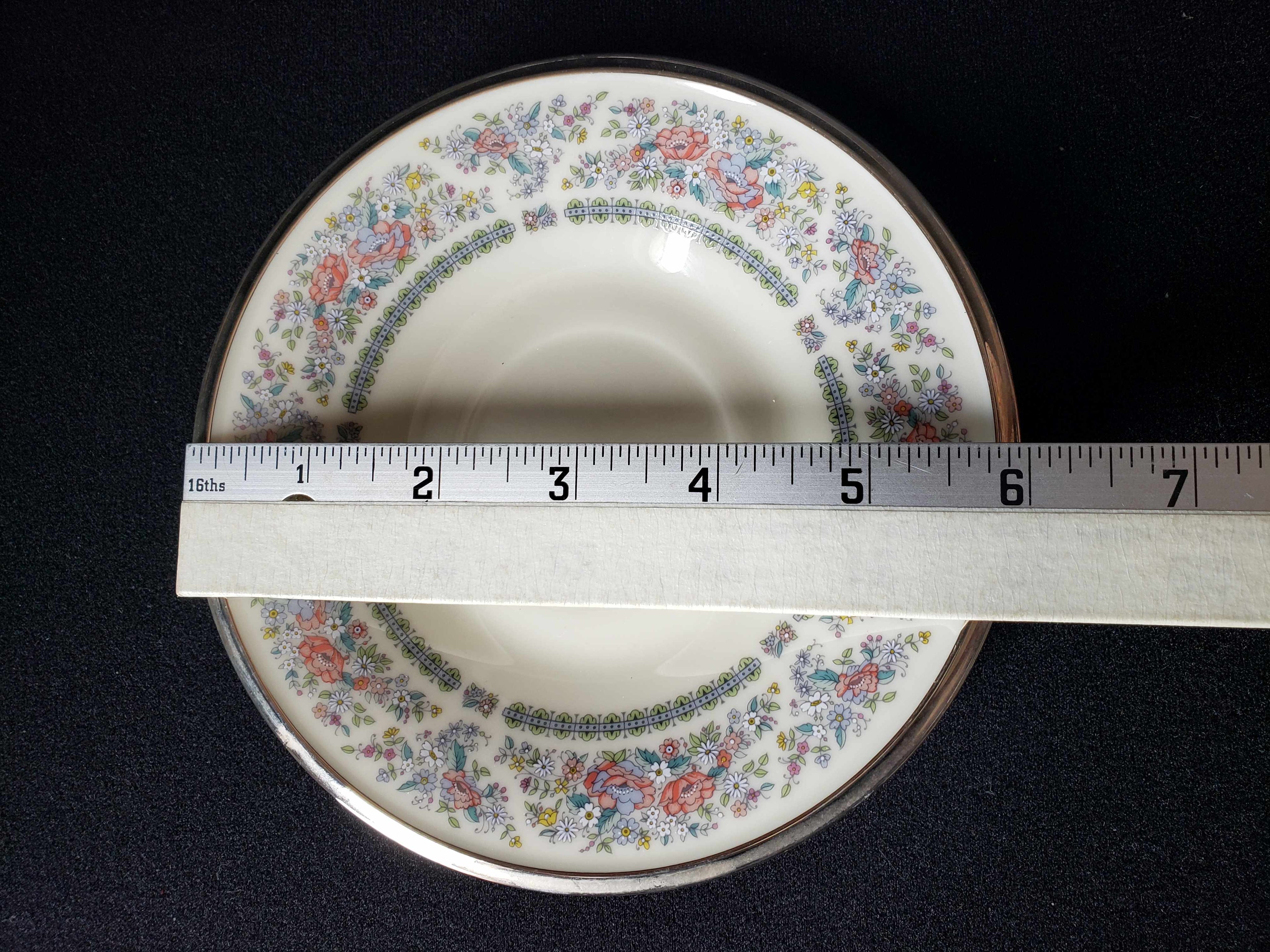 Vintage Lenox Ascot Tea Cup with Saucer (lot 1920)