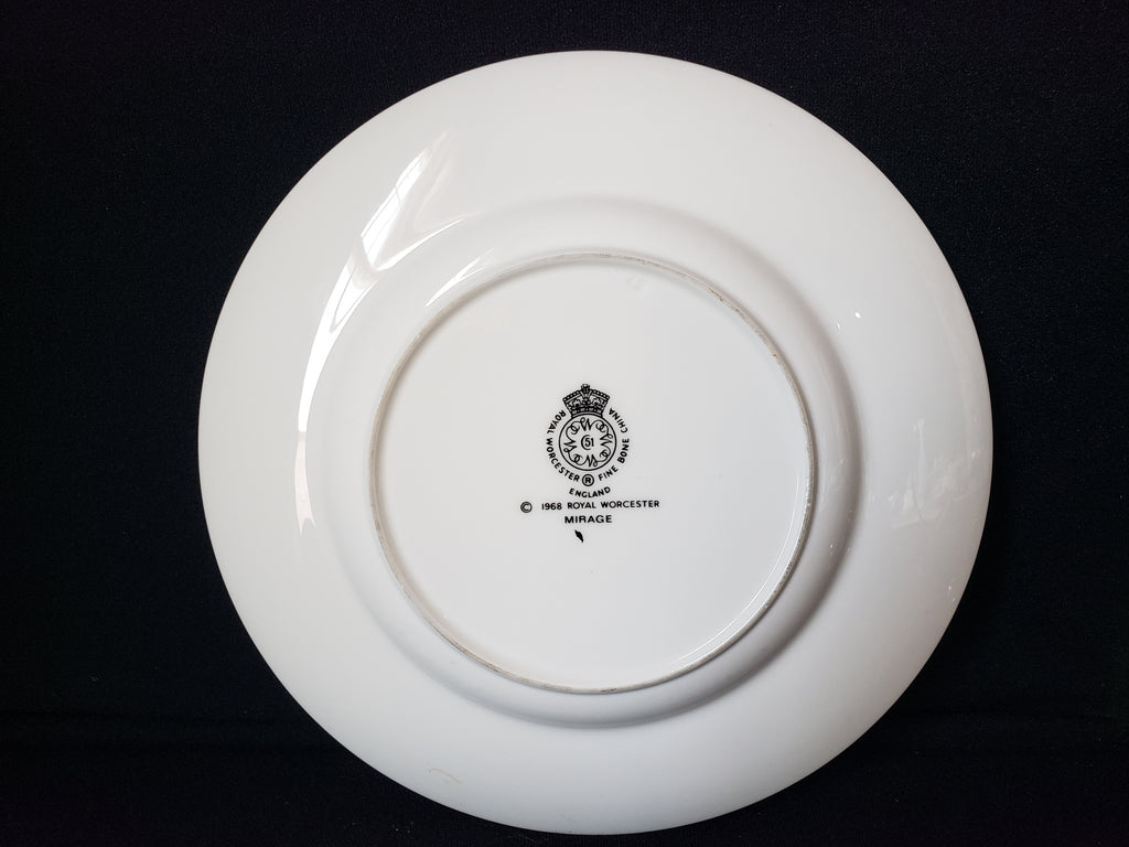 Vintage Royal Worcester Mirage Bread or Dessert Plate 6" (lot 2106)