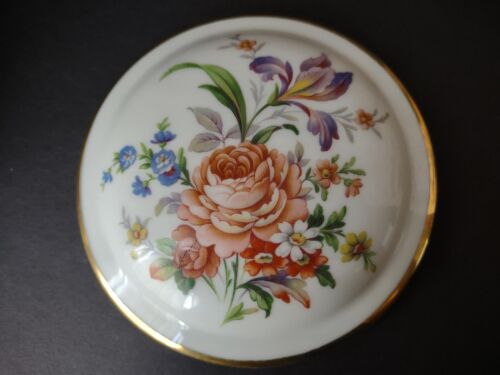 Limoges Porcelain France Jewelry Dish with Lid (lot 743)
