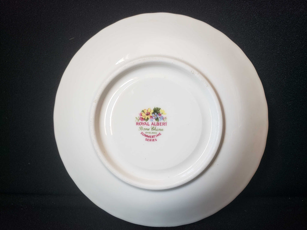 Vintage Royal Albert Yellow Daisy Summertime Series Saucer ONLY (2006)