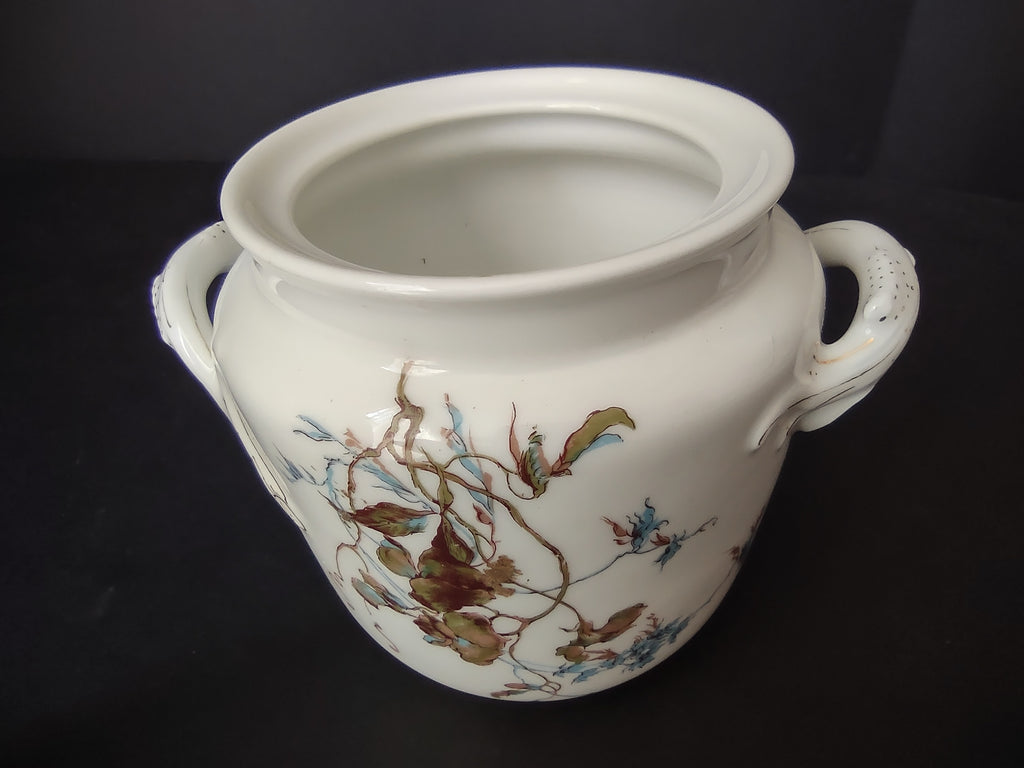 Depose Haviland Limoges Blue Flower Sugar Bowl NO LID (lot 964)