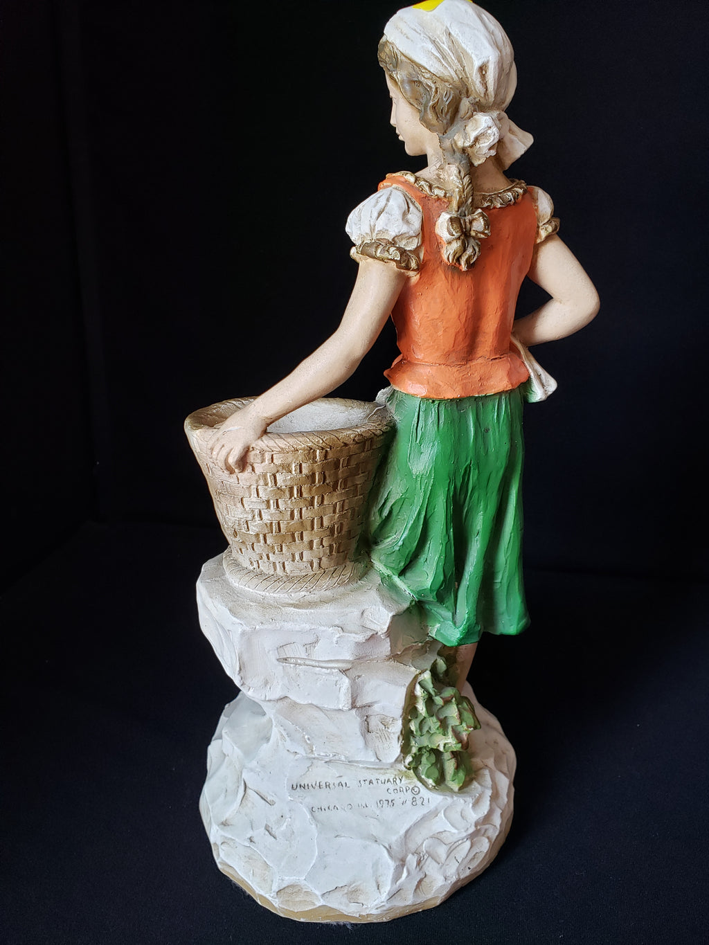 Universal Statuary Village Girl 14" (lot 2139)