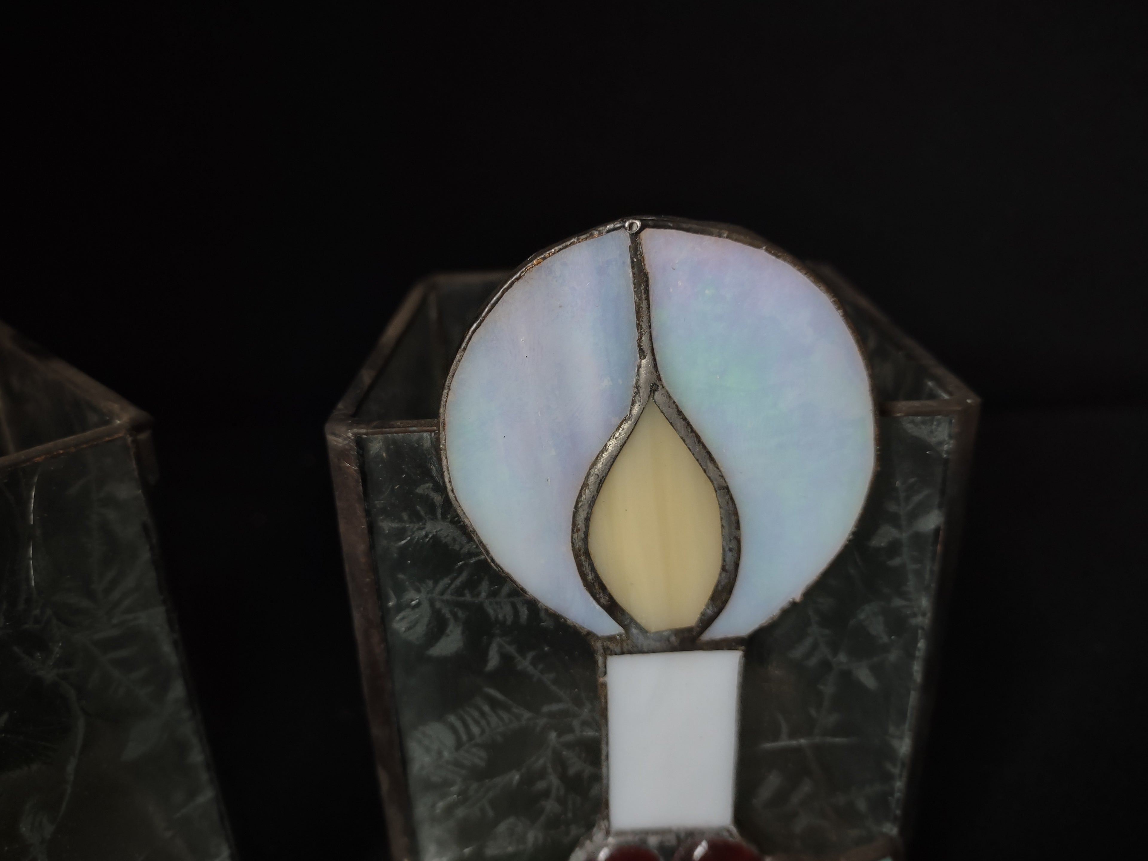 Christmas Candle Holders Plastic (lot 1715)
