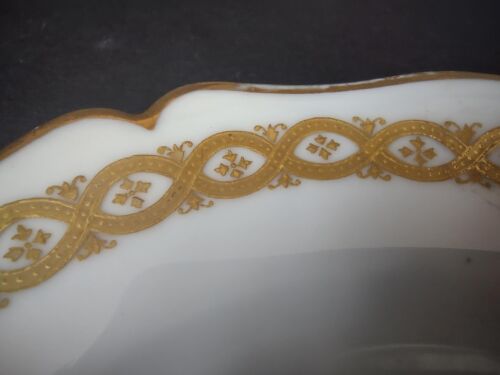 lot 769 Wm. Guerin for M. Green Gold Trim 4 x Dessert Plate