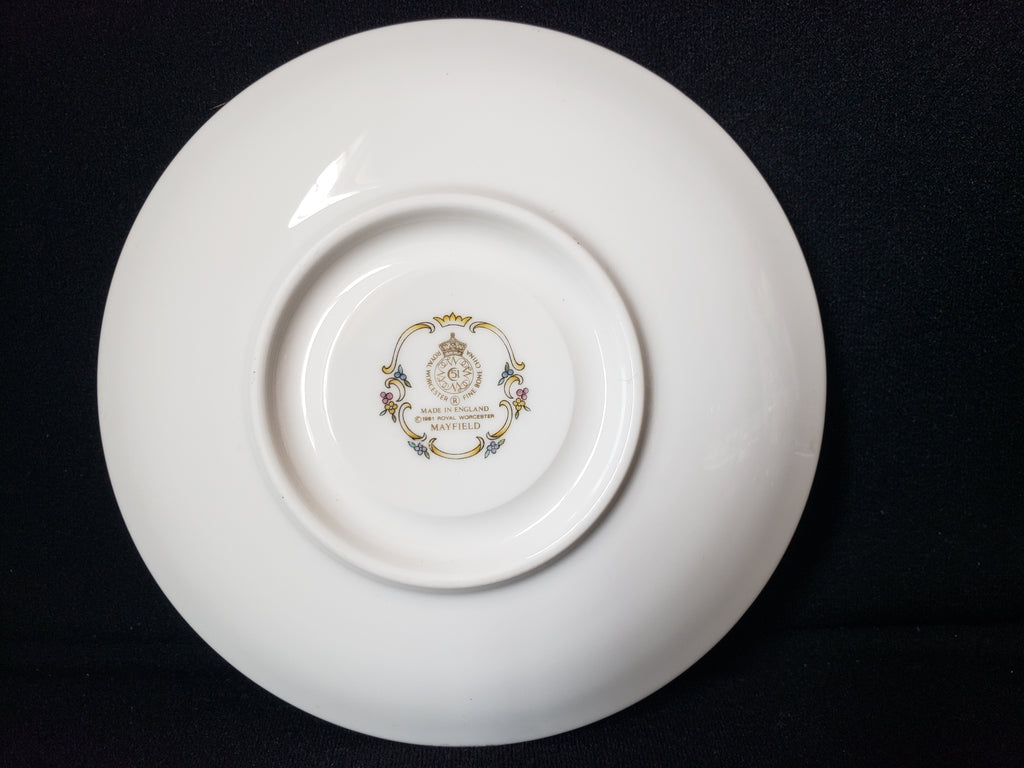 Vintage Royal Worcester Mayfield Saucer ONLY (lot 2084)