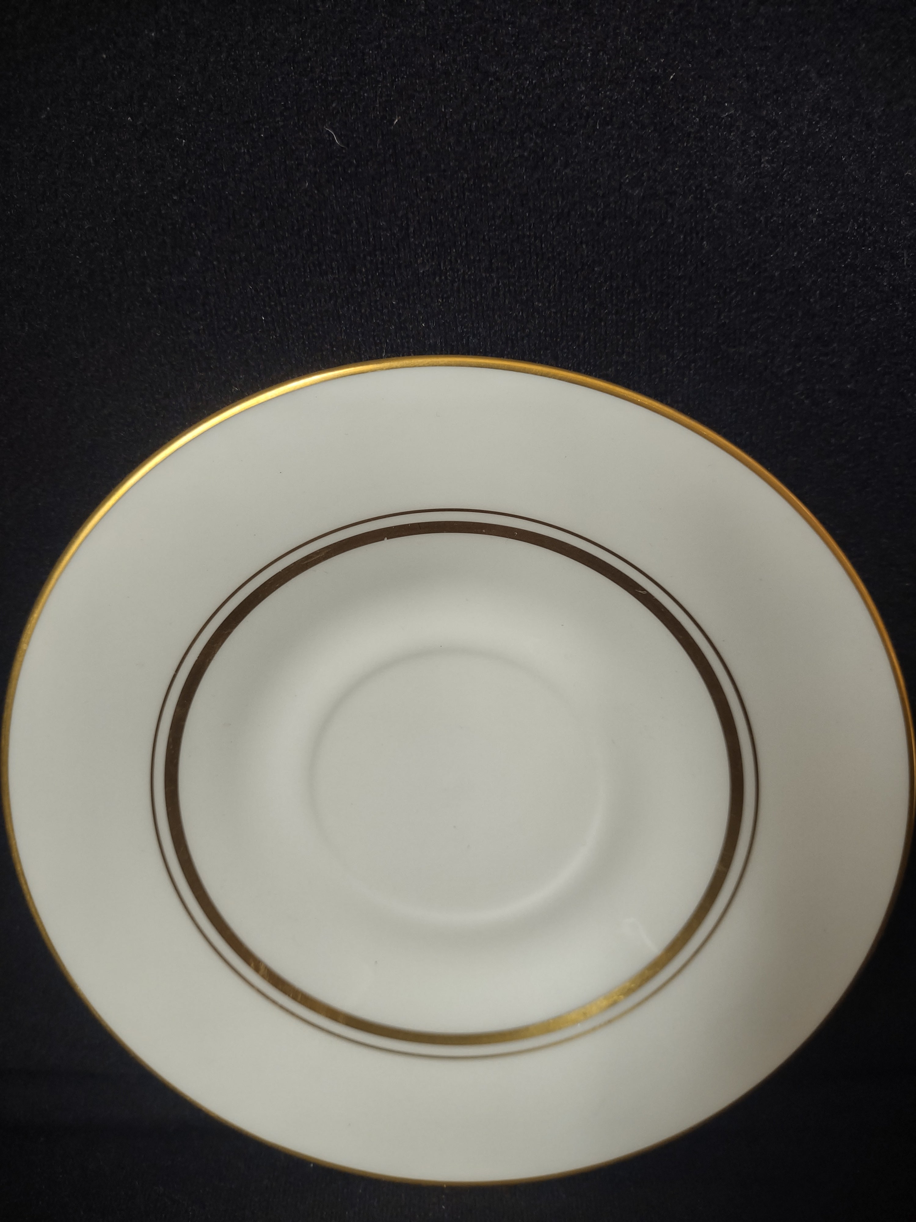 Vintage Lenox Oxford Andover Bone China Saucer ONLY (lot 1880)