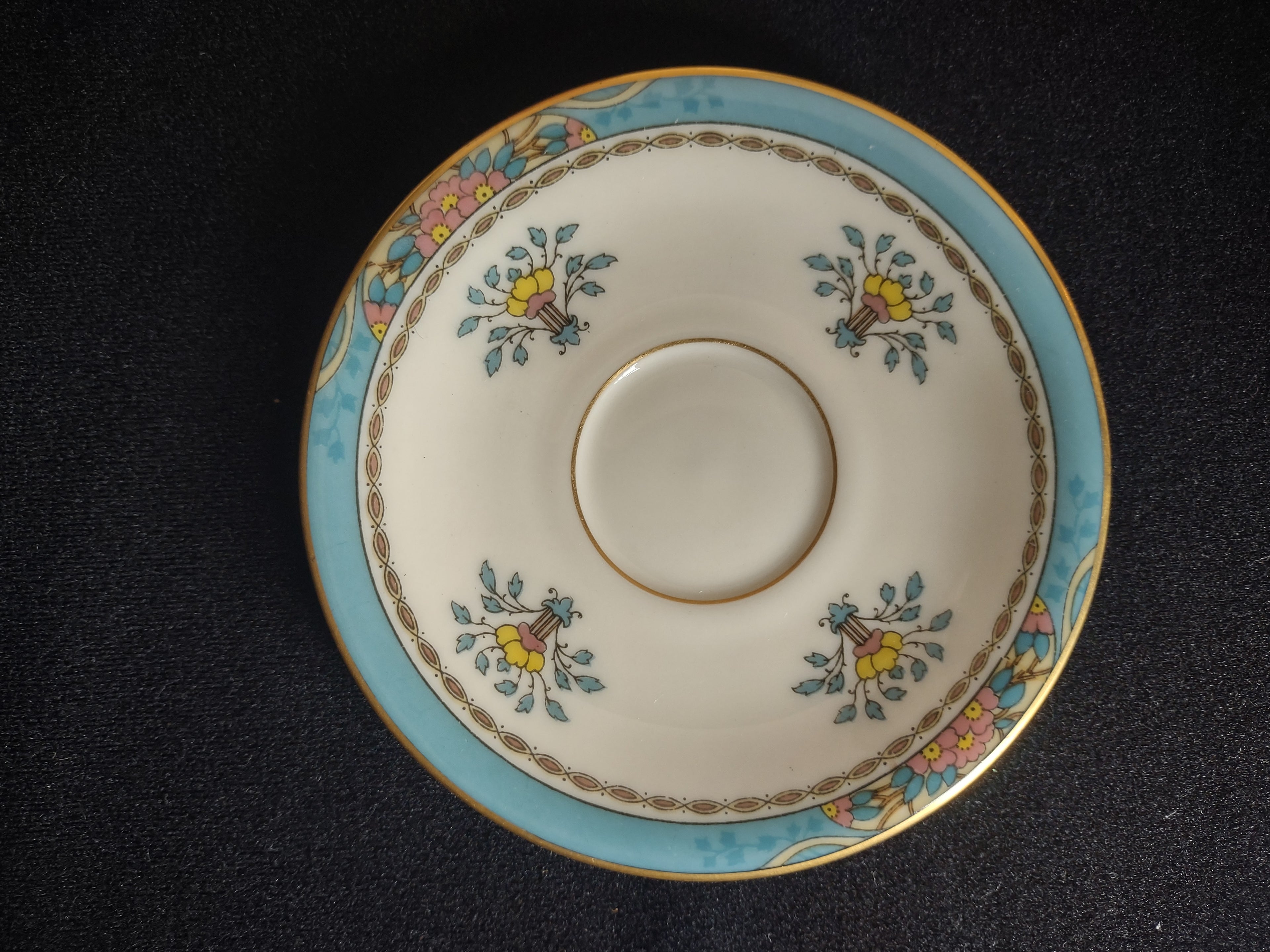 Vintage Lenox Blue Tree B-300 Demitasee Saucer ONLY (lot 1863)